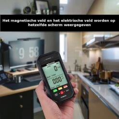 Stralingsdetector - Elektromagnetische Stralingsmeter - Elektrische Veld Tester Magnetics - Magnetisch Veld - EMF Meter - StraleCheck - Radiaal - Stralingsmeter -Makita Winkel 1200x1200 1169