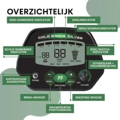 DETECT-IT PRO Metaaldetector Voor Kinderen En Volwassenen - Pinpointer - LCD Scherm - Waterdicht - Verstelbaar - Inclusief Batterijen En Schep/Pikhouweel -Makita Winkel 1200x1200 1182
