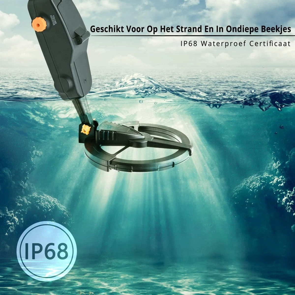 Metaaldetector - Portable Size - Metaaldetector Voor Kinderen - Inclusief Schep & NL Handleiding 6 Metaaldetector - Portable Size - Metaaldetector Voor Kinderen - Inclusief Schep & NL Handleiding - Afbeelding 4