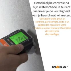 MAKA 2 In 1 Digitale Vochtmeter - Voor Hout En Bouwmaterialen -Makita Winkel 1200x1200 1232