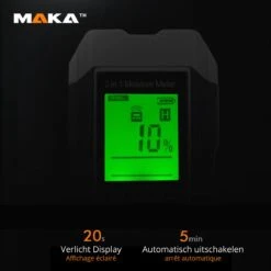 MAKA 2 In 1 Digitale Vochtmeter - Voor Hout En Bouwmaterialen -Makita Winkel 1200x1200 1233