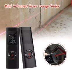 LOUZIR Laser Afstandsmeter - 40 Meter Bereik - 2mm Nauwkeurig - Digitaal Meetapparaat Voor Lengte (m) / Oppervlakte (m2) / Volume (m3) - Binnen En Buiten - Stof- En Spatwaterdicht -Directe En Continue Metingen -Makita Winkel 1200x1200 1260