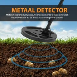 Vosoi - Hoogwaardige Metaal Detector - Inclusief Koptelefoon En Schep + Opberghoes - Nauwkeurige Pinpointer Optie - Verstelbare Hoogte - Waterdichte Zoekspoel - Geschikt Voor Kinderen En Volwassenen -Makita Winkel 1200x1200 1267