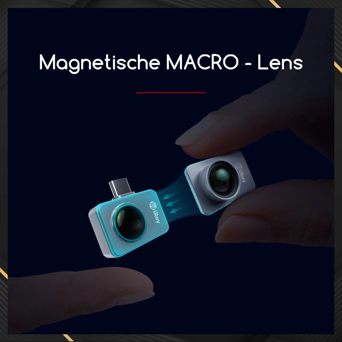 Infiray P2 PRO Warmtebeeldcamera Met Optische Lens - Warmtecamera Voor Android - Warmtemeter - Infrarood Camera 256x192 Pixels - 25 Hz -20° Tot 550° 8 Infiray P2 PRO Warmtebeeldcamera Met Optische Lens - Warmtecamera Voor Android - Warmtemeter - Infrarood Camera 256x192 Pixels - 25 Hz -20° Tot 550° - Afbeelding 6