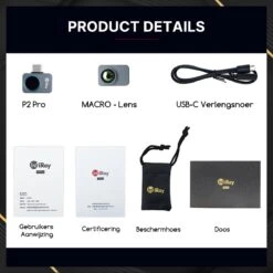 Infiray P2 PRO Warmtebeeldcamera Met Optische Lens - Warmtecamera Voor Android - Warmtemeter - Infrarood Camera 256x192 Pixels - 25 Hz -20° Tot 550° 20 Infiray P2 PRO Warmtebeeldcamera Met Optische Lens - Warmtecamera Voor Android - Warmtemeter - Infrarood Camera 256x192 Pixels - 25 Hz -20° Tot 550° -Makita Winkel 1200x1200 1282