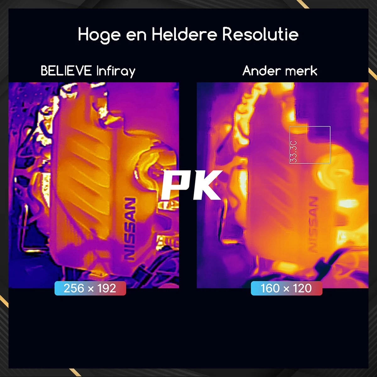 Infiray P2 PRO Warmtebeeldcamera Met Optische Lens - Warmtecamera Voor Android - Warmtemeter - Infrarood Camera 256x192 Pixels - 25 Hz -20° Tot 550° 10 Infiray P2 PRO Warmtebeeldcamera Met Optische Lens - Warmtecamera Voor Android - Warmtemeter - Infrarood Camera 256x192 Pixels - 25 Hz -20° Tot 550° - Afbeelding 8