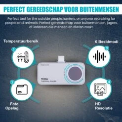 TibaGoods - Warmtebeeldcamera - Warmtecamera Voor Android En Windows (USBC) - 256 X 192 Pixels - -15 Tot 600 °C - Thermische Camera 14 TibaGoods - Warmtebeeldcamera - Warmtecamera Voor Android En Windows (USBC) - 256 X 192 Pixels - -15 Tot 600 °C - Thermische Camera -Makita Winkel 1200x1200 1340
