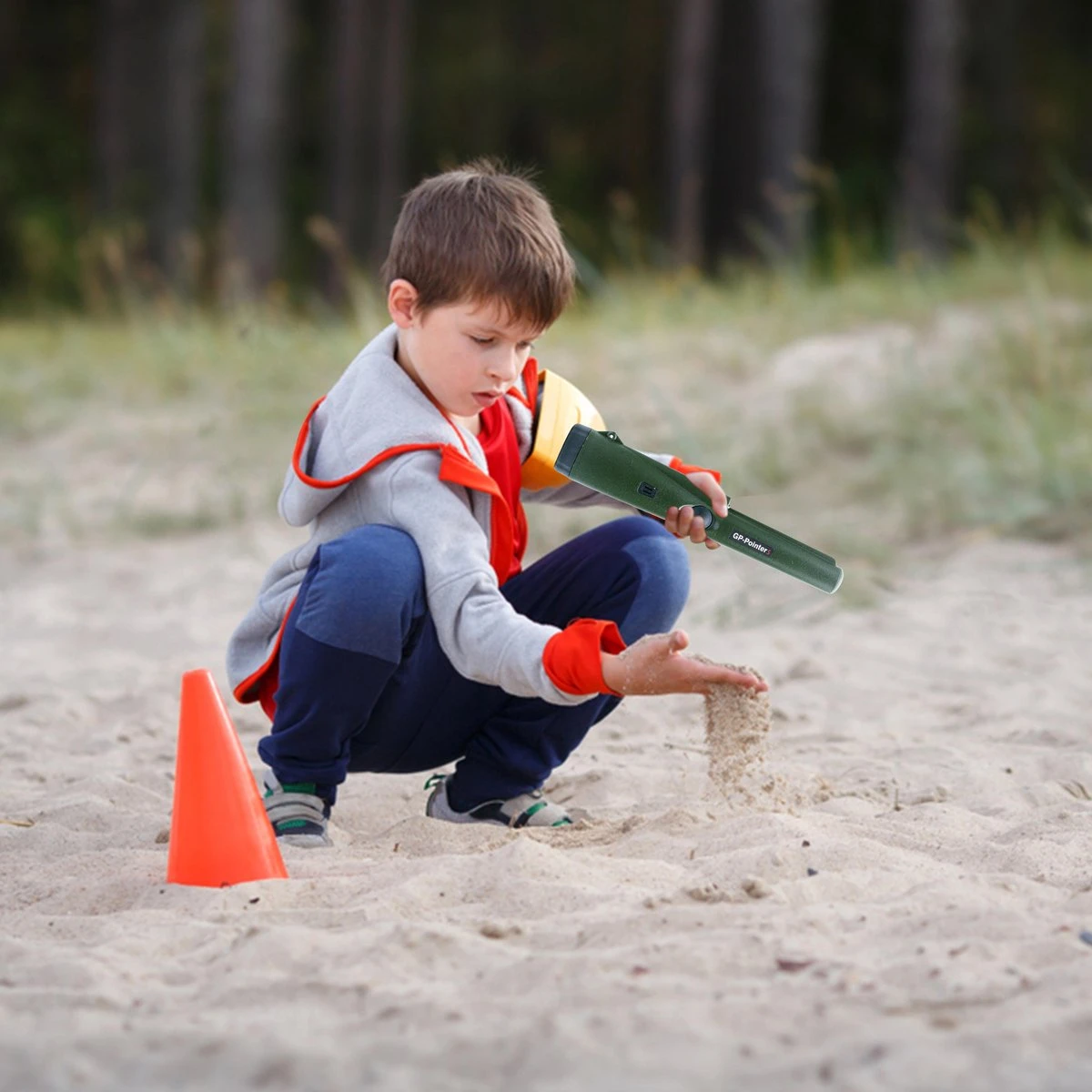 Treasurefind - Metaaldetector Voor Kinderen / Volwassen - Pinpointer - Professionele Metaaldetector - Schatgraver - Waterdicht' 6 Treasurefind - Metaaldetector Voor Kinderen / Volwassen - Pinpointer - Professionele Metaaldetector - Schatgraver - Waterdicht' - Afbeelding 4