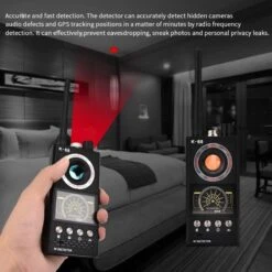 Detectieapparaten - Draadloze Signaaldetector RF Bug Finder Anti-Afgeluisterde Detector Anti Candid Camera GPS Tracker Locator | Zwart -Makita Winkel 1200x1200 1382