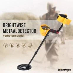 BrightWise® Professionele Metaaldetector Met LCD Display - Pinpointer - Metaaldetector Voor Volwassen - Hoofdtelefoon Aansluiting - Metaaldetector Profesioneel - Metaaldetector Voor Kinderen -Makita Winkel 1200x1200 1399