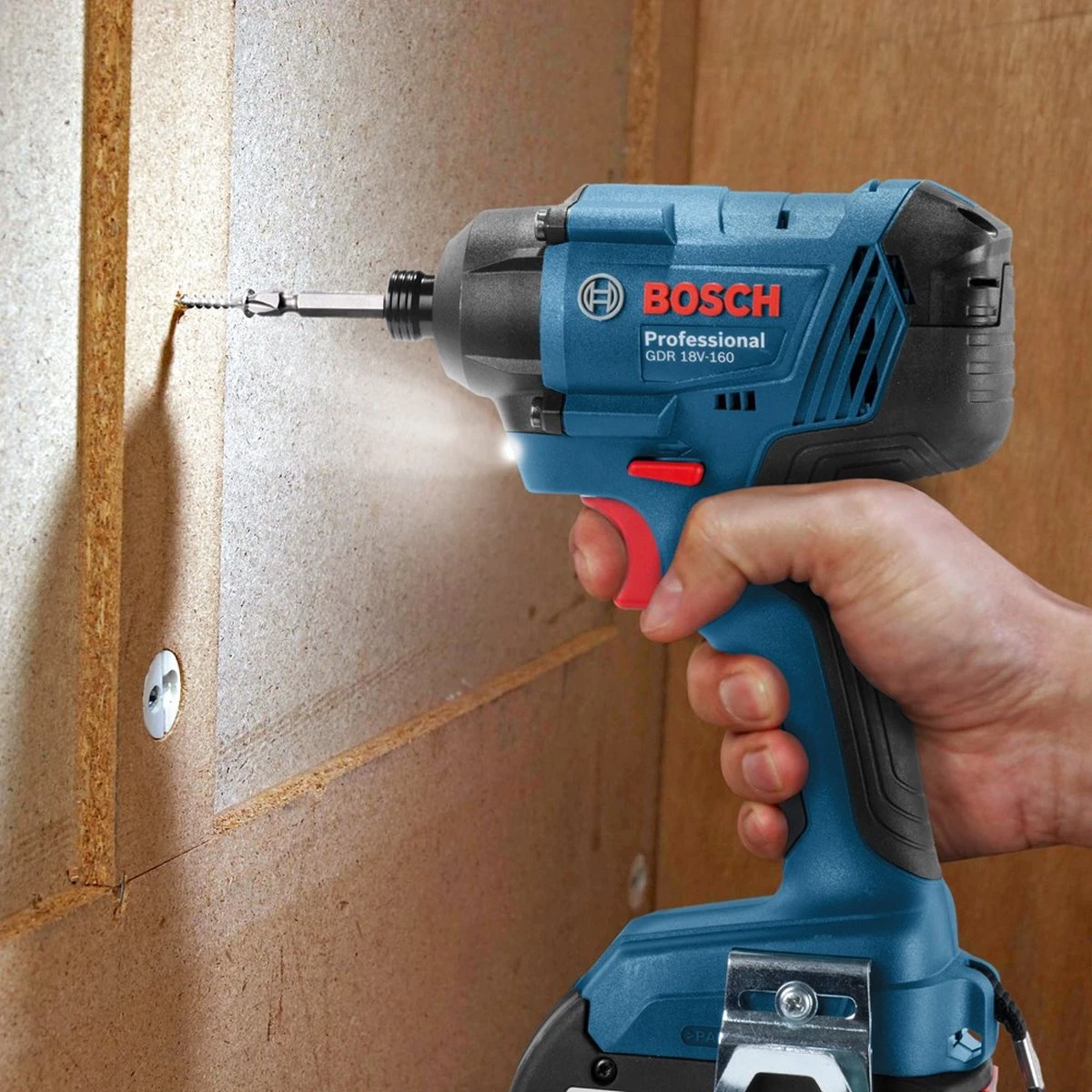 Bosch Professional GDR 18V-160 Accu Slagmoersleutel - Zonder 18 V Accu En Lader 4 Bosch Professional GDR 18V-160 Accu Slagmoersleutel - Zonder 18 V Accu En Lader - Afbeelding 2