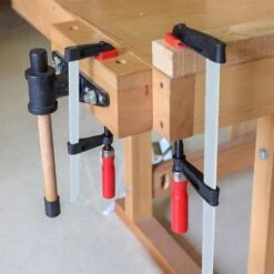 Merkloos GoldTools Schroef-lijmklem - 2 Stuks - Lijmklem - Lijmtang - F-spanklem Lijmklem - F-klem - Rood - 50x300mm -Makita Winkel 1200x1200 1514