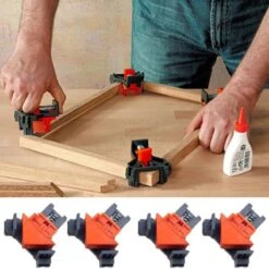 Merkloos Hoekklemmen 4 Stuks - Hoekklem Set - 90 Graden - Voor Hout -Makita Winkel 1200x1200 1543