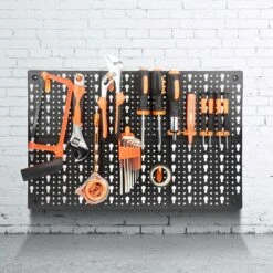 ALDORR Opbergwand 2x Met Gereedschaphouder Voor Garage -Makita Winkel 1200x1200 1555