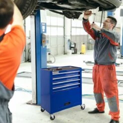 AREBOS Werkplaatswagen Gereedschapswagen Trolley Gereedschapskist 4 Lades -Makita Winkel 1200x1200 1614