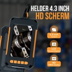 Strex Inspectiecamera Met Scherm 5M - 1080P HD - 4.3 Inch LCD Scherm - IP67 Waterdicht - LED Verlichting - Endoscoop - Inspectie Camera -Makita Winkel 1200x1200 1617
