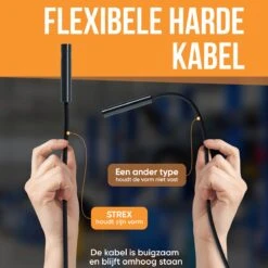 Strex Inspectiecamera Met Scherm 5M - 1080P HD - 4.3 Inch LCD Scherm - IP67 Waterdicht - LED Verlichting - Endoscoop - Inspectie Camera -Makita Winkel 1200x1200 1619