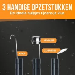 Strex Inspectiecamera Met Scherm 5M - 1080P HD - 4.3 Inch LCD Scherm - IP67 Waterdicht - LED Verlichting - Endoscoop - Inspectie Camera -Makita Winkel 1200x1200 1621