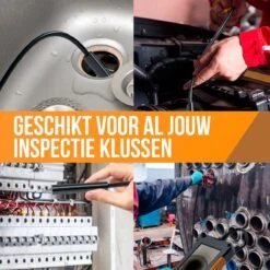 Strex Inspectiecamera Met Scherm 5M - 1080P HD - 4.3 Inch LCD Scherm - IP67 Waterdicht - LED Verlichting - Endoscoop - Inspectie Camera -Makita Winkel 1200x1200 1622