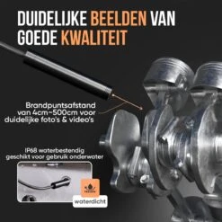 Strex Inspectiecamera 5M - Android/IOS - IP68 Waterdicht - 1080P HD - LED Verlichting - Endoscoop - Inspectie Camera - Inspecteren Met Telefoon -Makita Winkel 1200x1200 1628