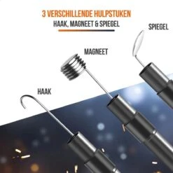 Strex Inspectiecamera Met Scherm 10M - 1080P HD - 4.3 Inch LCD Scherm - IP67 Waterdicht - LED Verlichting - Endoscoop - Inspectie Camera -Makita Winkel 1200x1200 1642