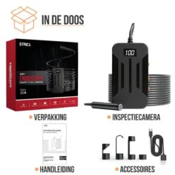 Strex Inspectiecamera 10M - Android/IOS - IP68 Waterdicht - 1080P HD - LED Verlichting - Endoscoop - Inspectie Camera - Inspecteren Met Telefoon -Makita Winkel 1200x1200 1664