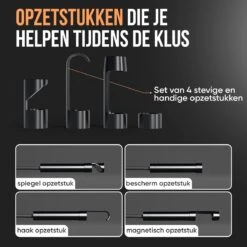 Strex Inspectiecamera 10M - Android/IOS - IP68 Waterdicht - 1080P HD - LED Verlichting - Endoscoop - Inspectie Camera - Inspecteren Met Telefoon -Makita Winkel 1200x1200 1665