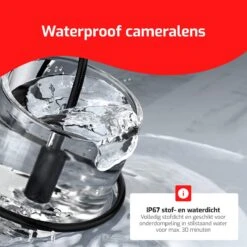 STURMM® ST-IC201 - Industriële Endoscoop Met Enkele Camera - Professionele Inspectiecamera - 4.3 INCH Display - Inclusief Gratis 16GB Micro SD - 5 Meter Kabel -Makita Winkel 1200x1200 1673