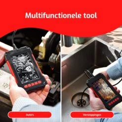 STURMM® ST-IC201 - Industriële Endoscoop Met Enkele Camera - Professionele Inspectiecamera - 4.3 INCH Display - Inclusief Gratis 16GB Micro SD - 5 Meter Kabel -Makita Winkel 1200x1200 1677