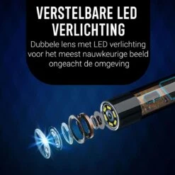 Endoscoop Camera Dual Lens Inspectiecamera 5M – Full HD – 5.0” Scherm – Met Opbergtas - IP68 Waterdicht – Incl. Micro SD Kaart 32GB -Makita Winkel 1200x1200 1684