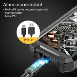 Endoscoop Camera HD Inspectiecamera 5M – 5.0” Scherm – Luxe Opbergtas - IP67 Waterdicht – Incl. Micro SD Kaart 32GB -Makita Winkel 1200x1200 1693