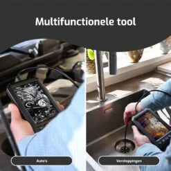 STURMM® ST-IC401 - Industriële Endoscoop Met Dubbele Camera - Professionele Inspectiecamera - 5.0 INCH Display - Inclusief Gratis 32GB Micro SD - 10 Meter Kabel -Makita Winkel 1200x1200 1723