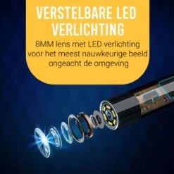 Webvision Inspectiecamera Met Scherm 2M – Endoscoop – Inspectie Camera – Endoscoop Camera - IP68 Waterdicht -Makita Winkel 1200x1200 1732