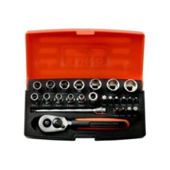 Bahco SL25 Dopsleutelset - 24-delig 1/4 - 504 Gram -Makita Winkel 1200x1200 1733