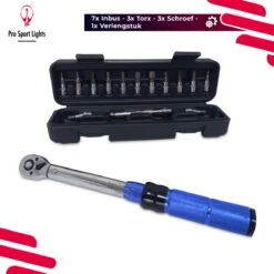 Pro Sport Lights Momentsleutel Fietsgereedschap 1/4 - Fiets 2/24Nm - Draaimomentsleutel Set -Makita Winkel 1200x1200 1761