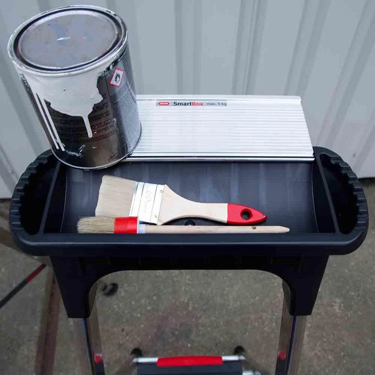 Altrex Double Decker Huishoudtrap 5 Treeds - Werkhoogte 3.05m 10 Altrex Double Decker Huishoudtrap 5 Treeds - Werkhoogte 3.05m - Afbeelding 8