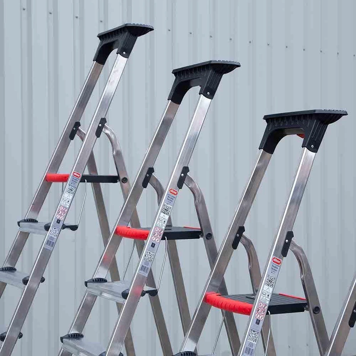 Altrex Double Decker Huishoudtrap 5 Treeds - Werkhoogte 3.05m 13 Altrex Double Decker Huishoudtrap 5 Treeds - Werkhoogte 3.05m - Afbeelding 11