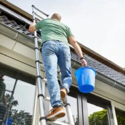 ALDORR Home - Telescoopladder 3,80 Meter - Met Stabilisatievoet En Soft Closing -Makita Winkel 1200x1200 1809