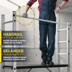 Jago - Steiger - Multifuncitionele Ladder - Ladderrek - Werkblad - Werkplatform - 4 In 1 19 Jago - Steiger - Multifuncitionele Ladder - Ladderrek - Werkblad - Werkplatform - 4 In 1 -Makita Winkel 1200x1200 1827