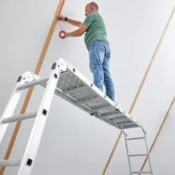 ALDORR Home - Vouwladder Aluminium 4 X 4 Treden Met Platform - 4,60 Meter 14 ALDORR Home - Vouwladder Aluminium 4 X 4 Treden Met Platform - 4,60 Meter -Makita Winkel 1200x1200 1843