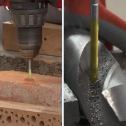 Hammersmith Drill Bit Pro - Universele Bitset Voor Metaal, Steen, Hout En Meer - Hexagon Boorset Gemaakt Van Titaniumlegering - 16 Bits In Het Geval + 4 Links Snijdende Bits + 1 Korrel -Makita Winkel 1200x1200 189