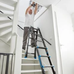 ALDORR Professional - Multiladder Uitschuifbare Vouwladder 4x4 - 4,00 Meter -Makita Winkel 1200x1200 1896