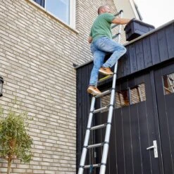 ALDORR Home - Telescoopladder 3,20 Meter - Met Stabilisatievoet En Soft Closing -Makita Winkel 1200x1200 1902
