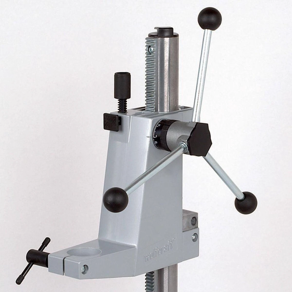 Wolfcraft - Boorstandaard Boormachine - Tafelboormachine - Kolomboor - Boorstatief I 5027000 I Voor Veilig Stationair Boren 4 Wolfcraft - Boorstandaard Boormachine - Tafelboormachine - Kolomboor - Boorstatief I 5027000 I Voor Veilig Stationair Boren - Afbeelding 2