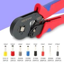 Dayshake Adereindhulstang - Inclusief 1250 Adereindhulzen - 0.25mm² - 10mm² - Vierkante Persing - Krimptang - Kabelschoentang -Makita Winkel 1200x1200 1931