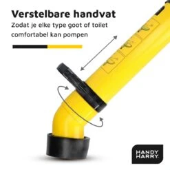 HANDY HARRY® Professionele Pomp Ontstopper Wc - Afvoer - Gootsteenontstopper - Ontstoppingsveer - Plopper - Drain -Makita Winkel 1200x1200 1987