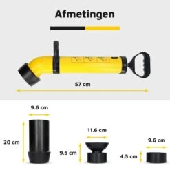 HANDY HARRY® Professionele Pomp Ontstopper Wc - Afvoer - Gootsteenontstopper - Ontstoppingsveer - Plopper - Drain -Makita Winkel 1200x1200 1990