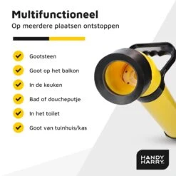 HANDY HARRY® Professionele Pomp Ontstopper Wc - Afvoer - Gootsteenontstopper - Ontstoppingsveer - Plopper - Drain -Makita Winkel 1200x1200 1994