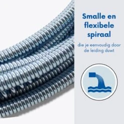 TETRA Ontstoppingsveer 5 M - Ø 6mm - Reinigingsveer - Afvoerontstopper - Gootsteenontstopper -Makita Winkel 1200x1200 2000