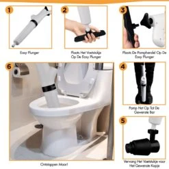 Rostem Afvoer Ontstopper - Toilet Ontstopper - Hogedruk Ontstopper - Wasbak Ontstopper - Wit -Makita Winkel 1200x1200 2010